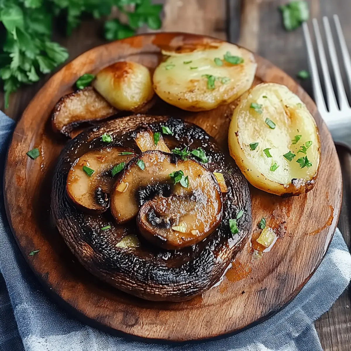 Portobello Mushroom Steaks