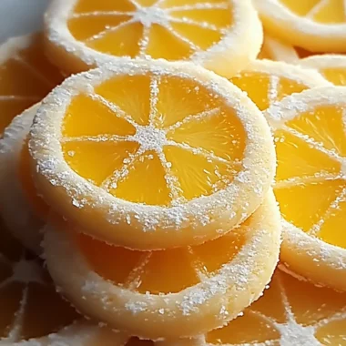 Zesty Citrus Shortbread Cookies