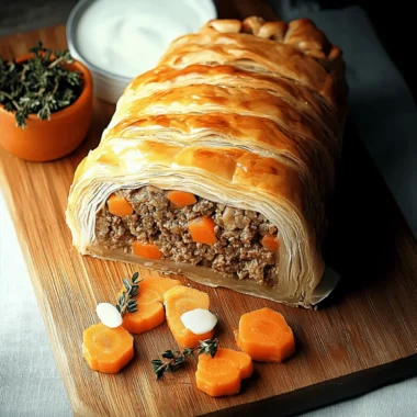 Minced Beef Wellington