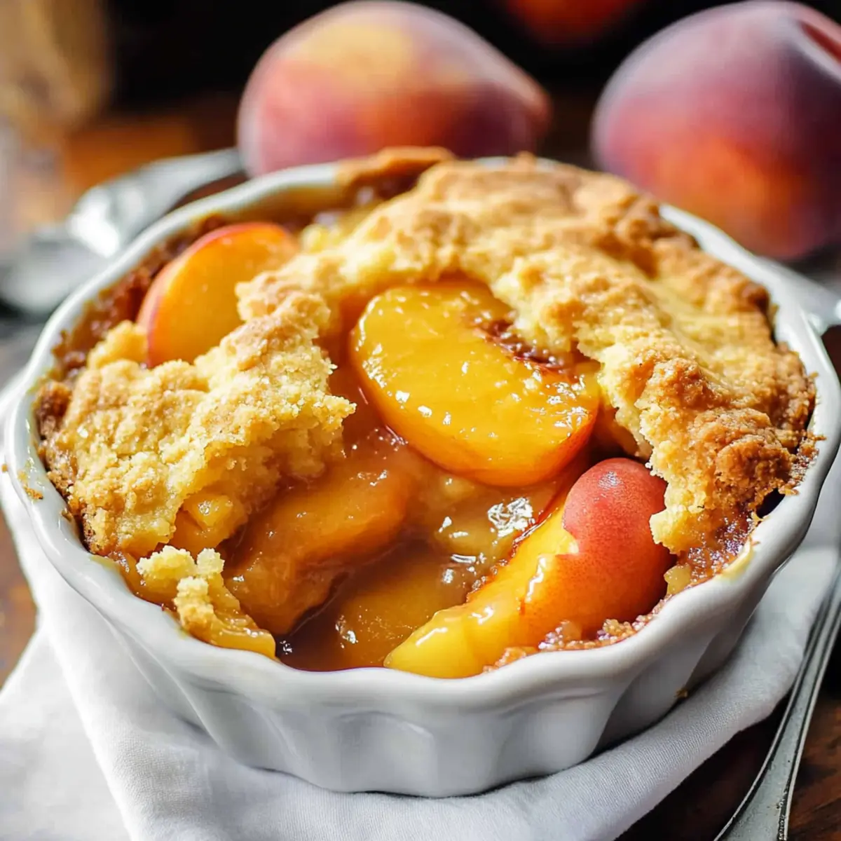 Georgia Peach Cobbler