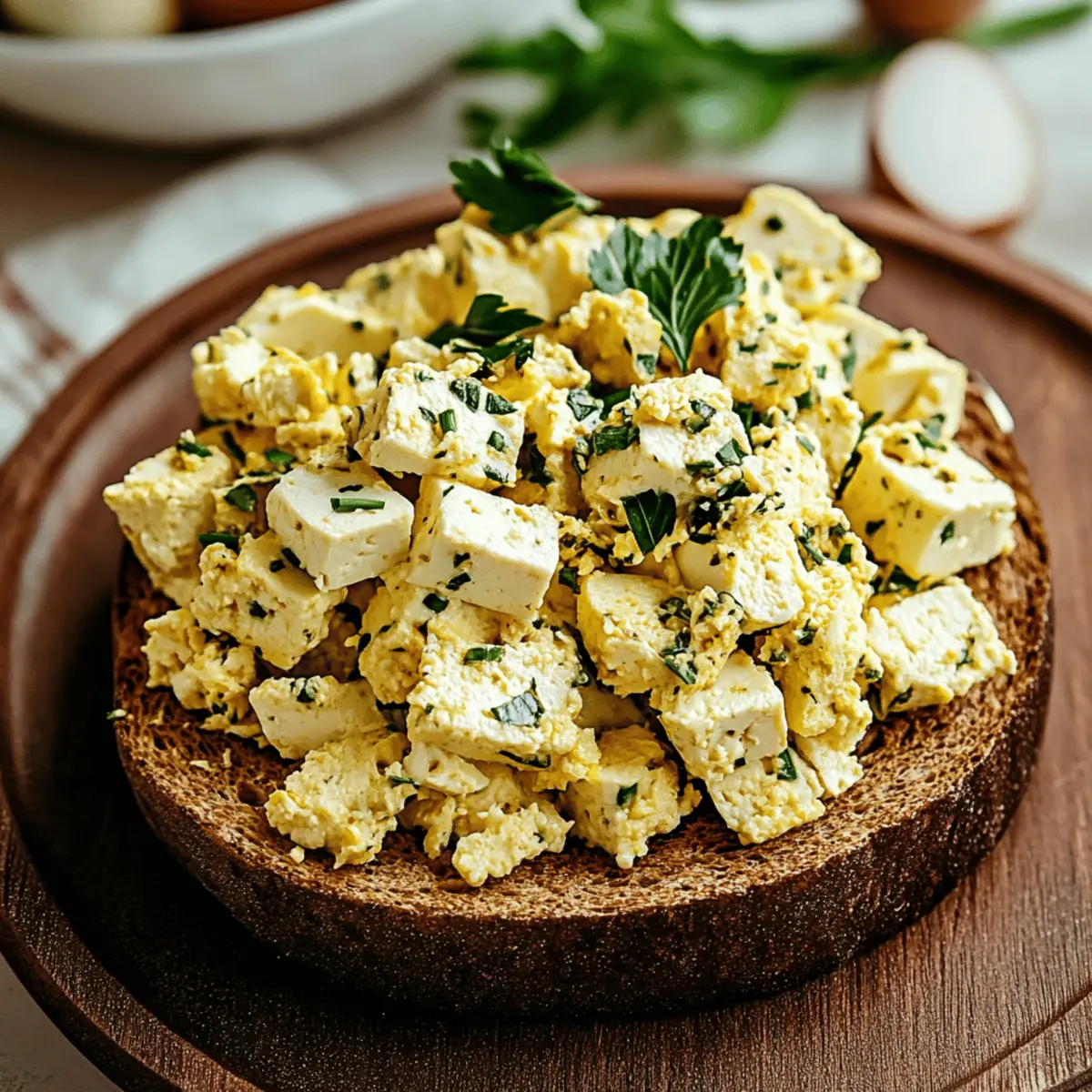 Tofu Egg Salad