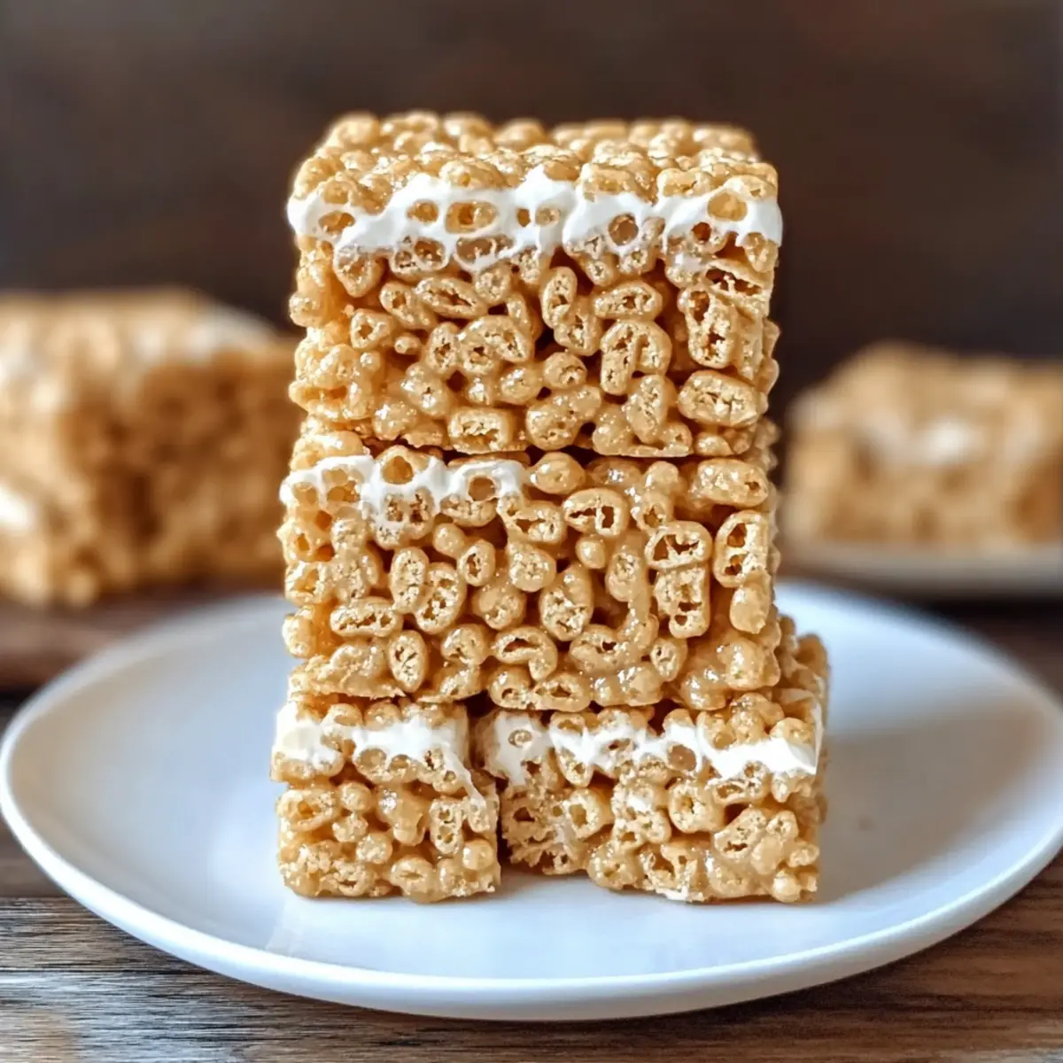 Biscoff Rice Krispie Treats