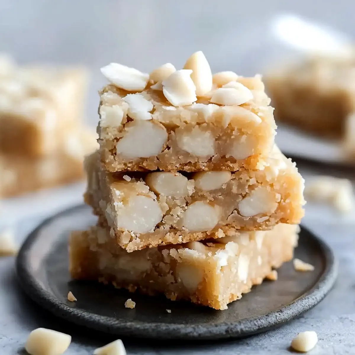 Keto Coconut Macadamia Bars