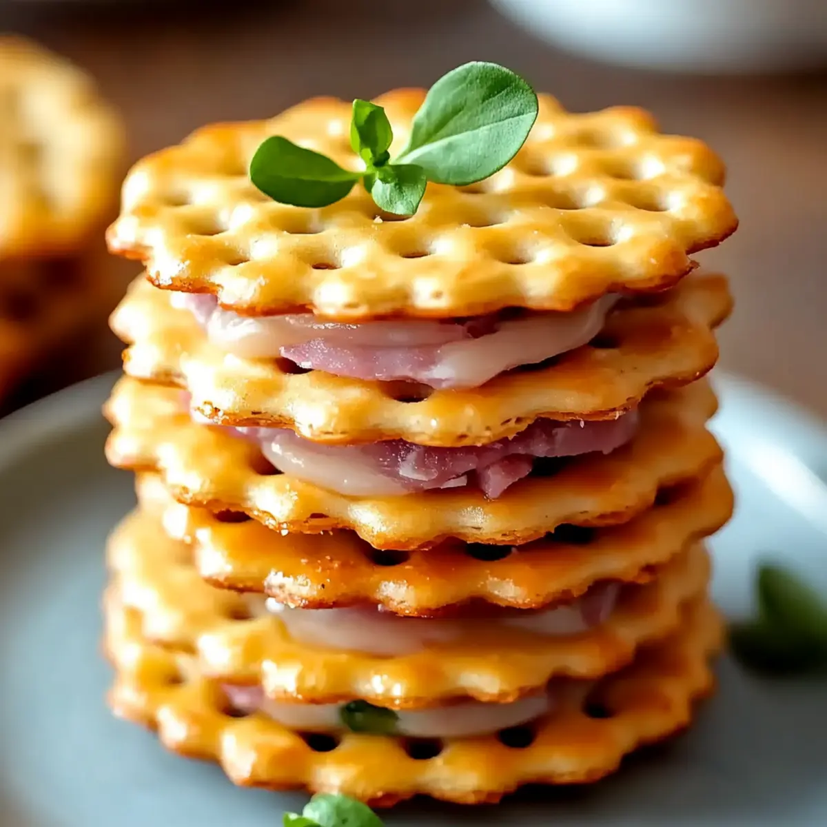 Ritz Cracker Party Sandwiches
