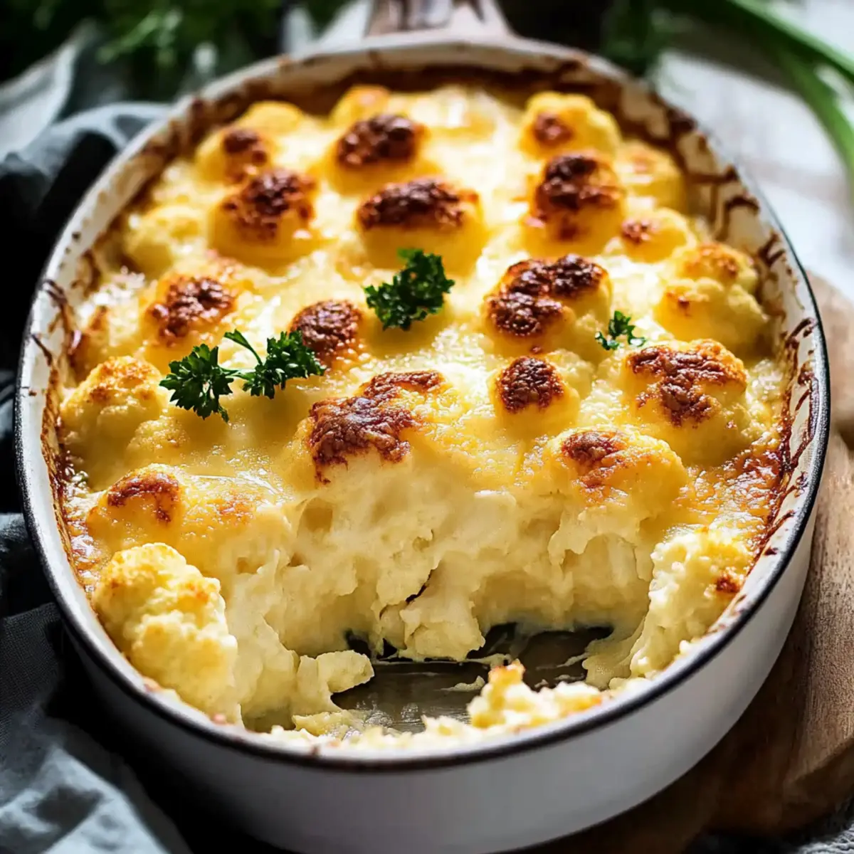 Cauliflower Cheese