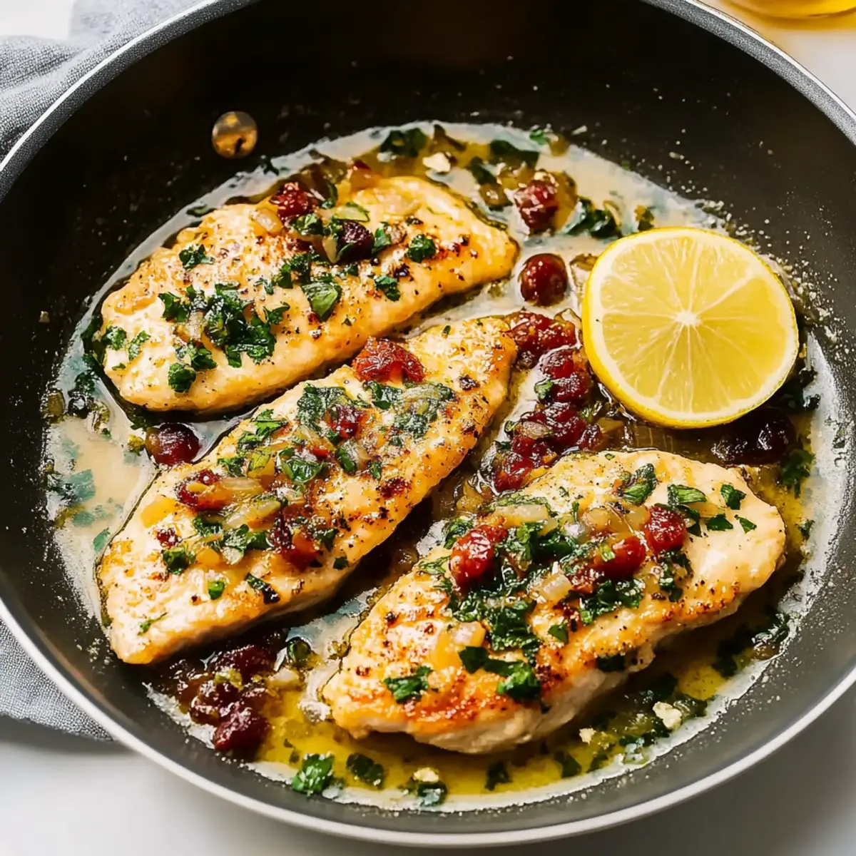 Zesty Chicken Piccata