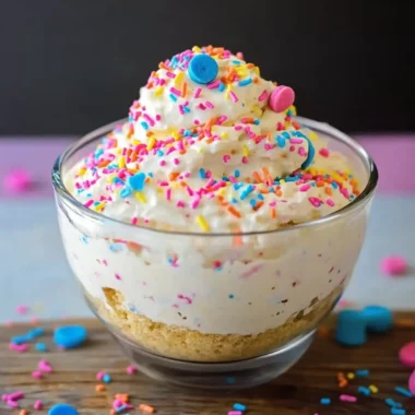 Cheesecake Cake Batter Dip Ready in 10 Minutes!