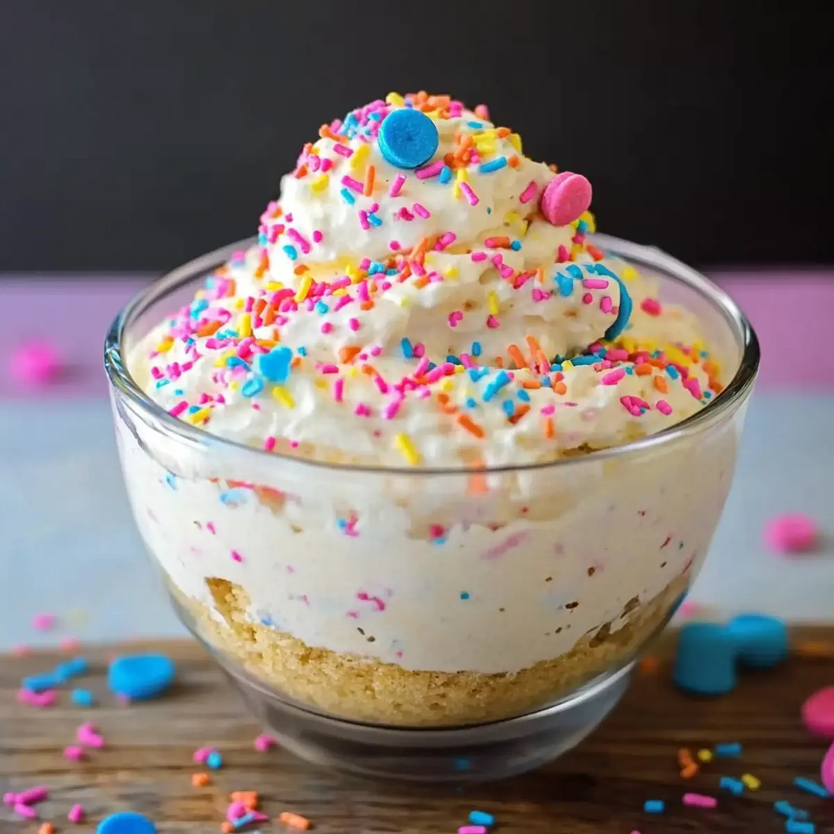 Cheesecake Cake Batter Dip Ready in 10 Minutes!