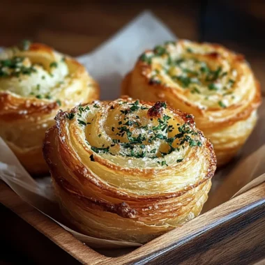 Cheesy Garlic Cruffin Bliss