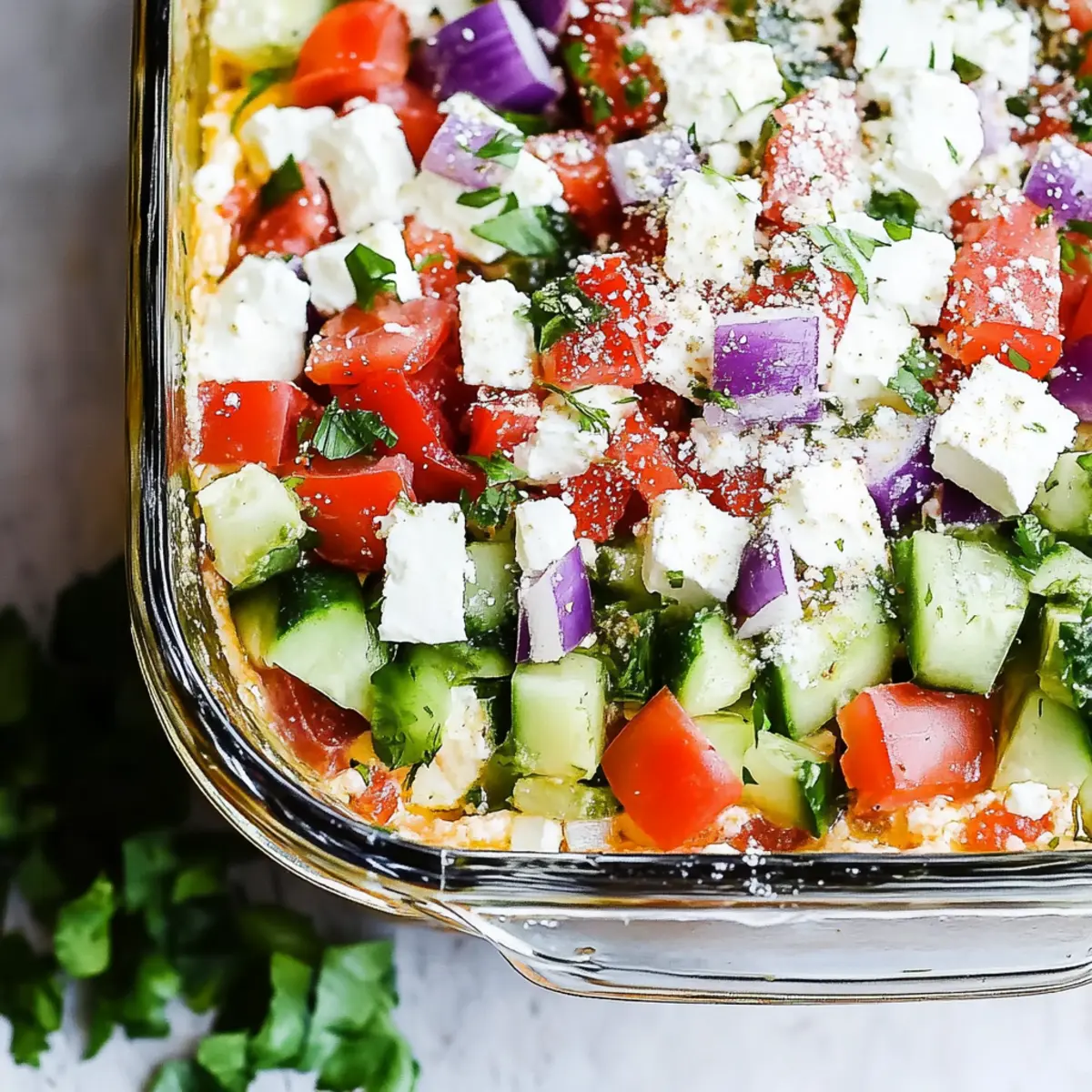 Greek Layer Dip