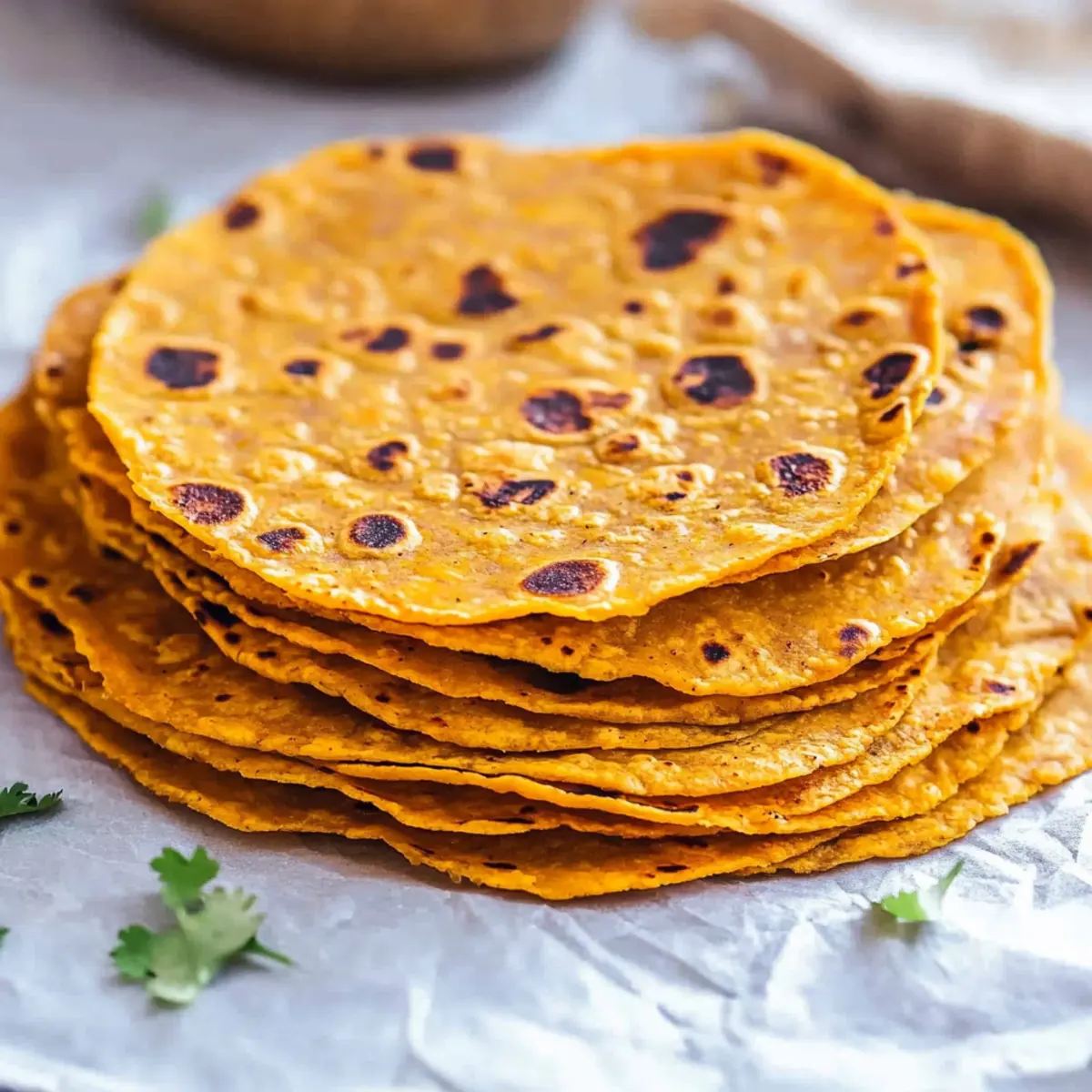 Vegan Sweet Potato Tortillas