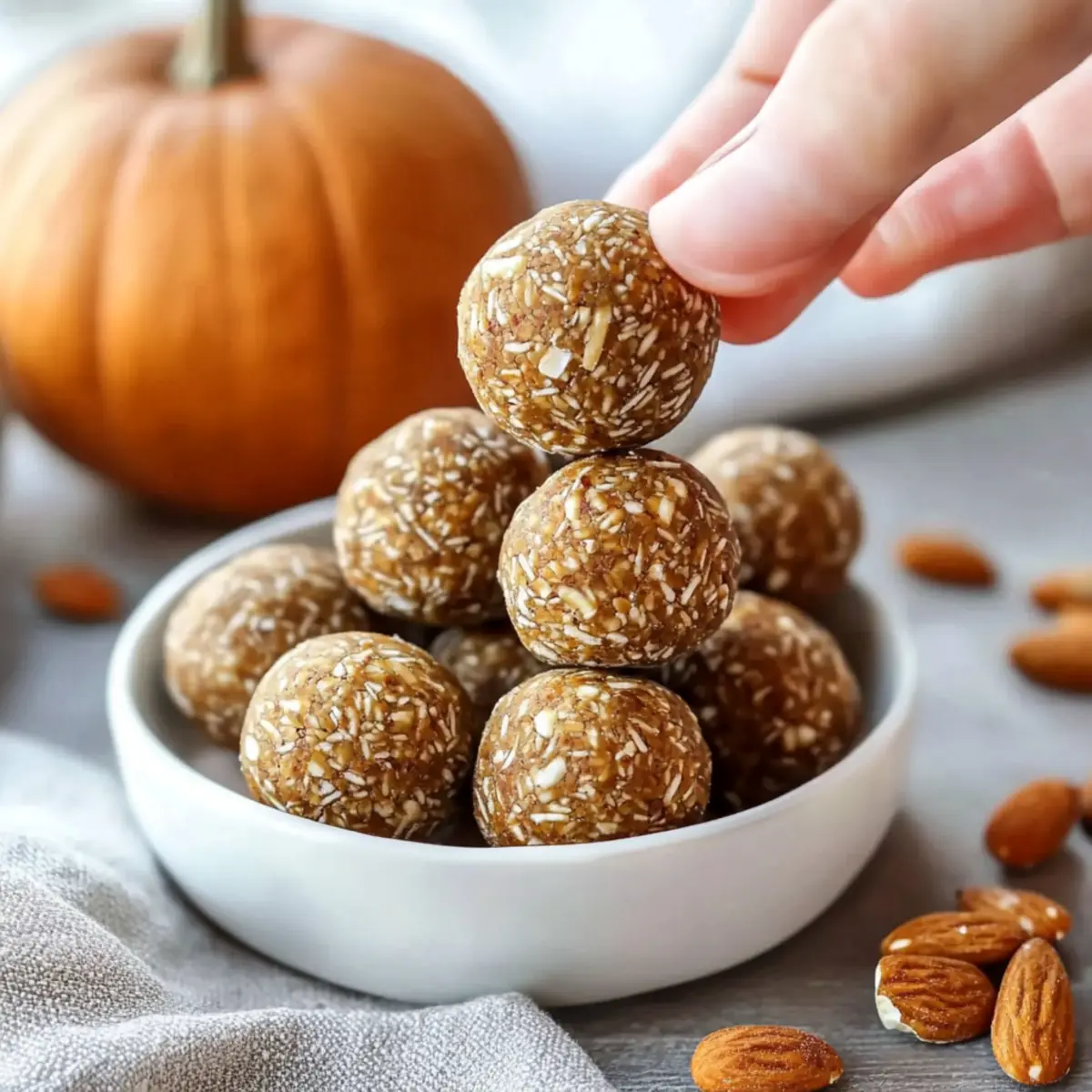 Pumpkin Energy Balls
