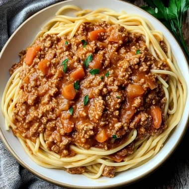 Vegan Bolognese Sauce