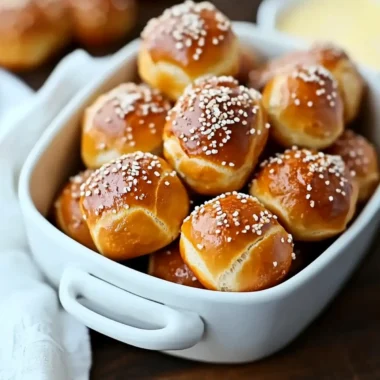 Chewy Pretzel Bites