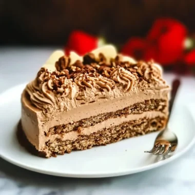Walnut Mocha Torte