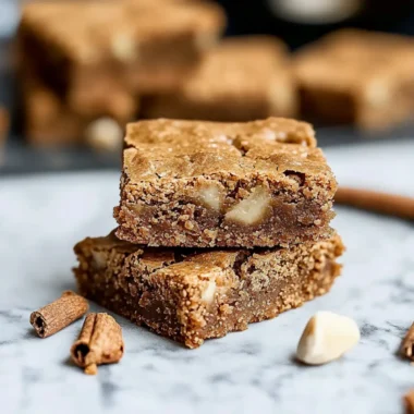 Spiced Chai Blondies