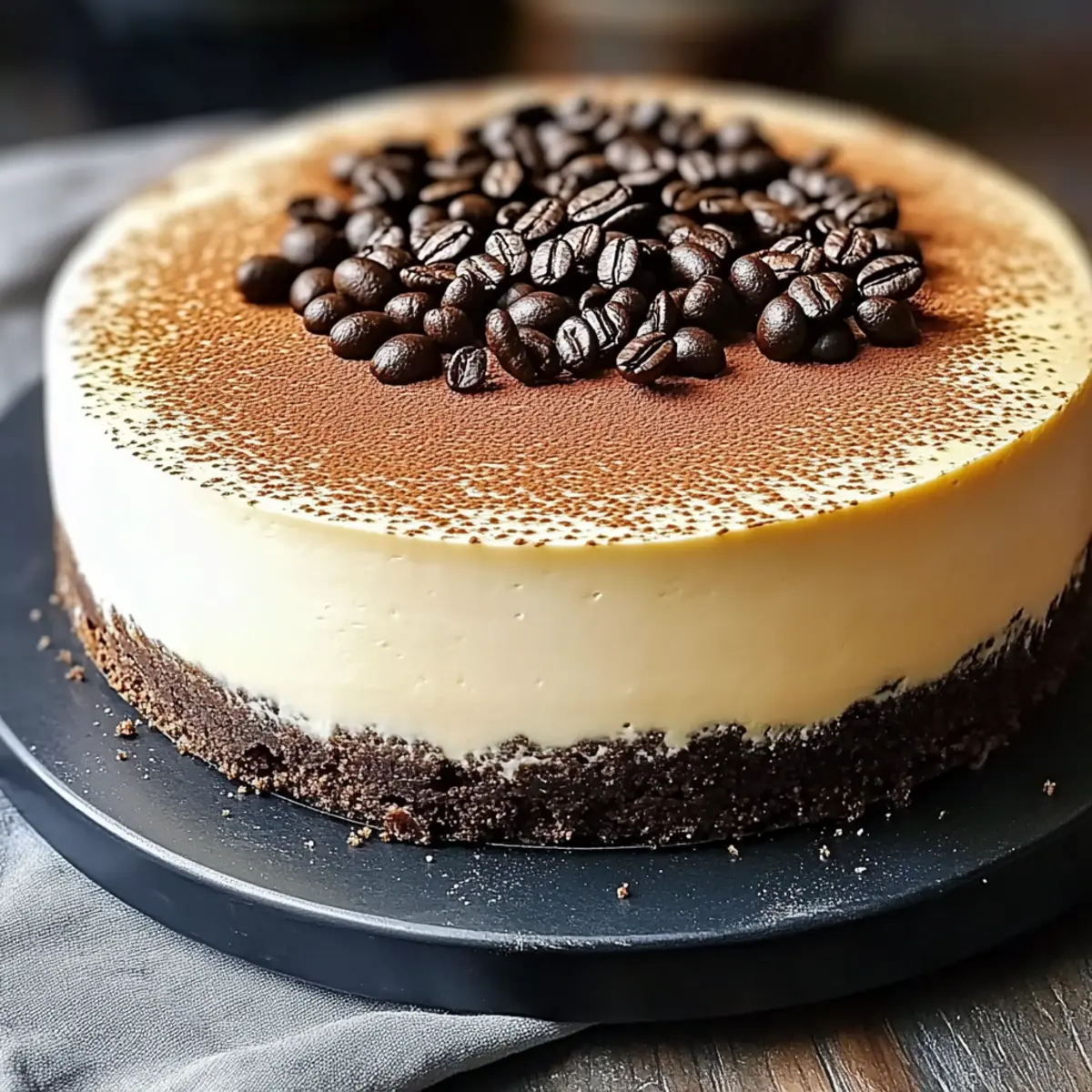 Coffee Lover’s Cheesecake