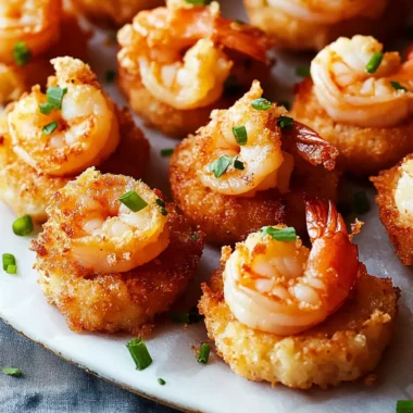 Cheesy Shrimp & Grits Bites