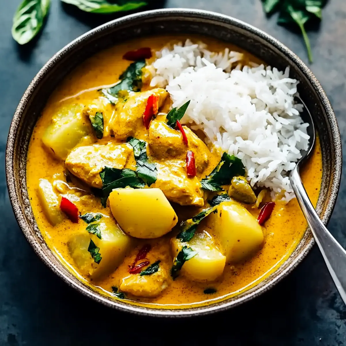 Thai Yellow Chicken Curry with Potatoes