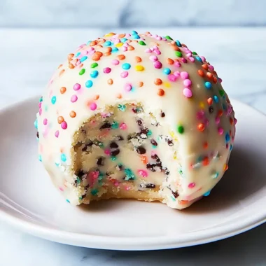 Confetti Cookie Dough Ball