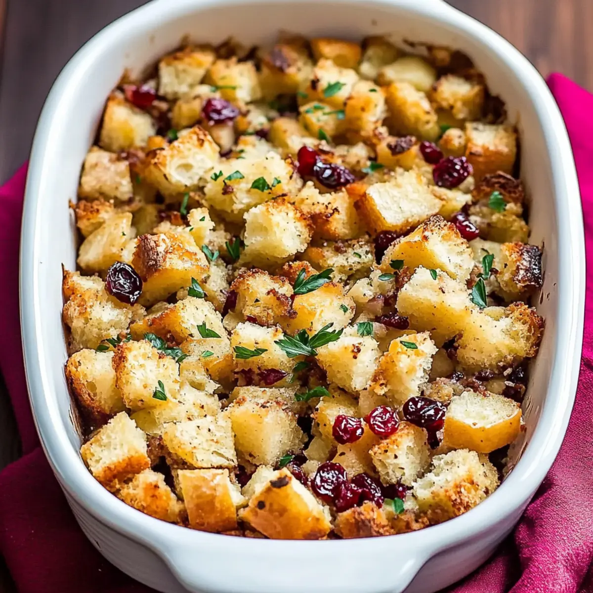 Cranberry Apple Stuffing