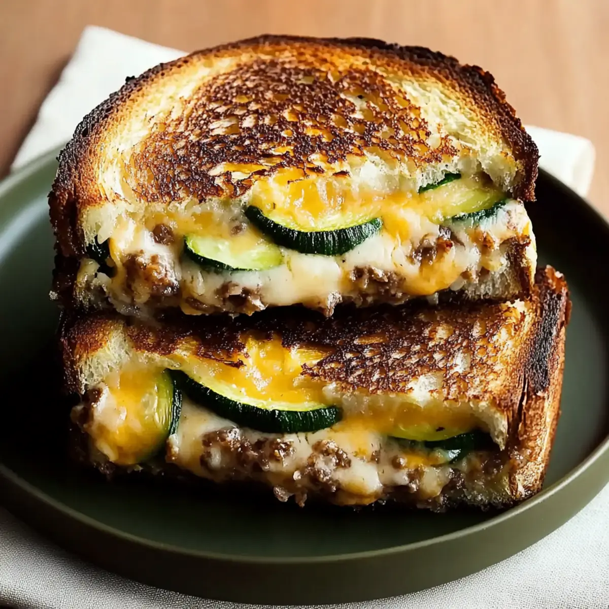 Zucchini Melts