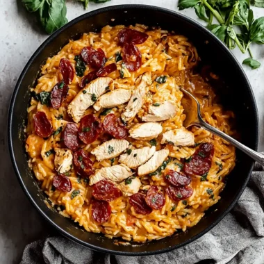 One Pot Chicken Risoni