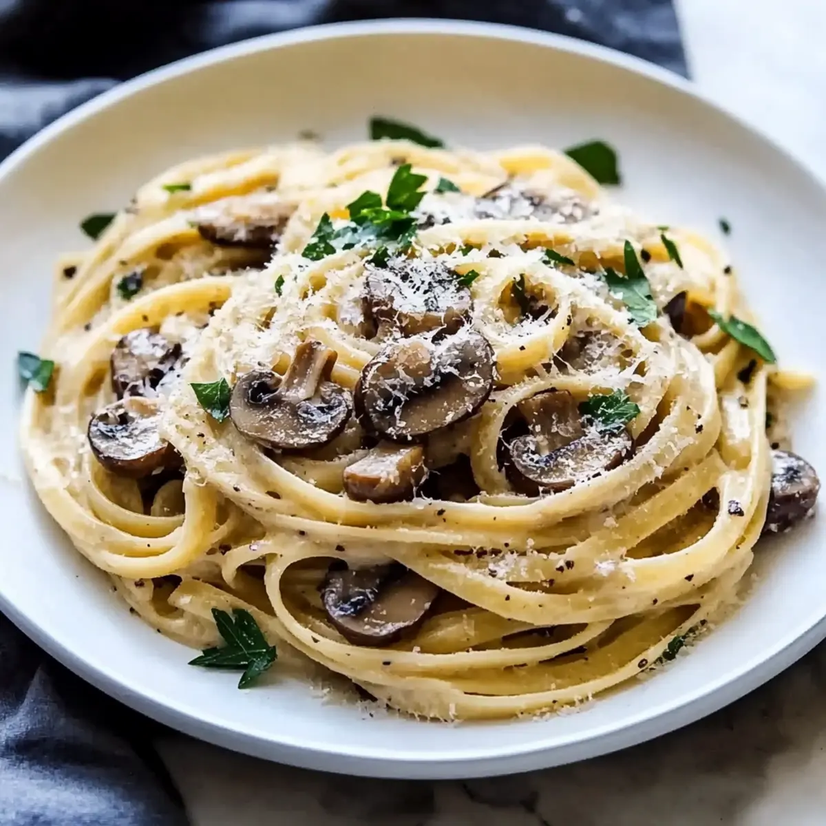 Truffle Mushroom Pasta