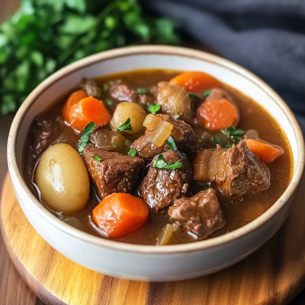 Hearty Old Fashioned Beef Stew
