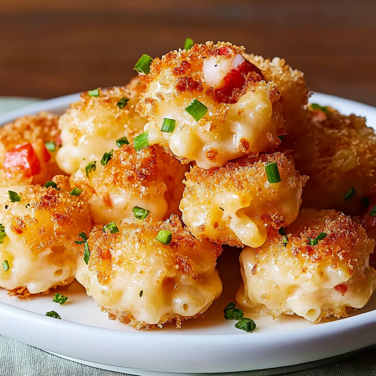Lobster Mac & Cheese Bites