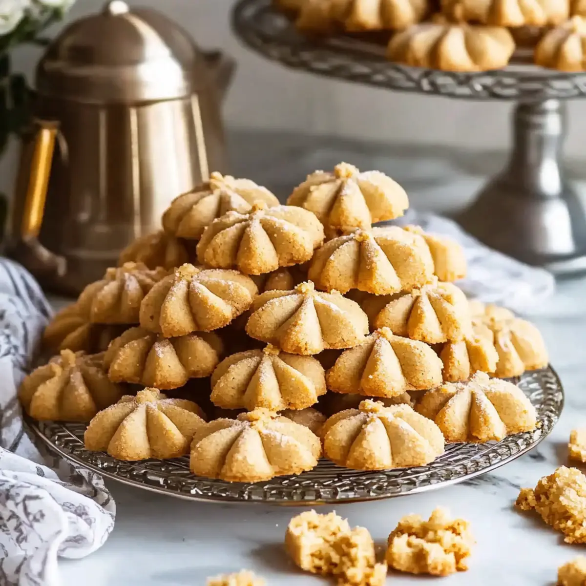 Peanut Butter Spritz Cookies