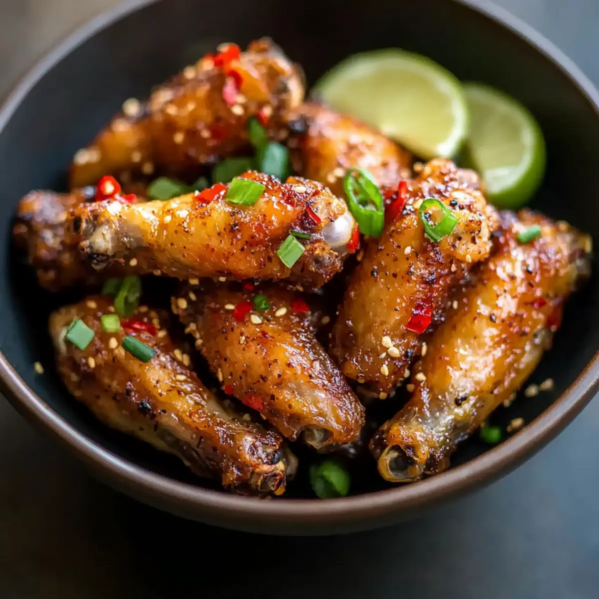 Crispy Sichuan Pepper Chicken Wings