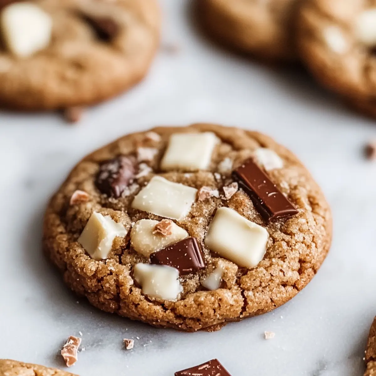 Chai White Chocolate Toffee Cookies