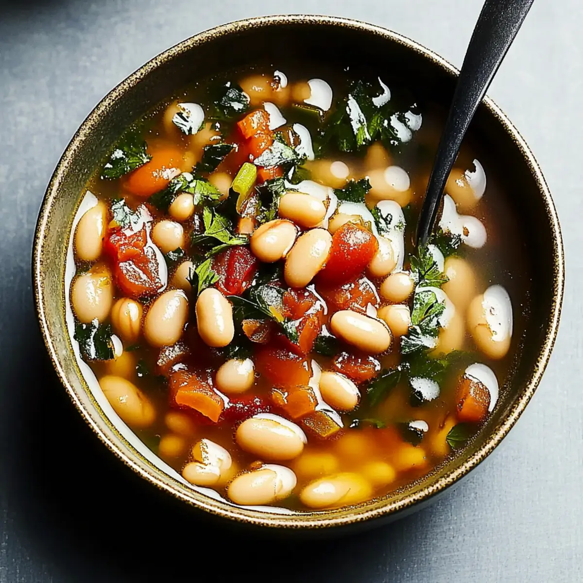Savory White Miso Brothy Beans