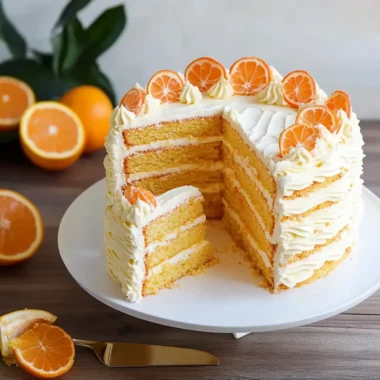 Orange Layer Cake