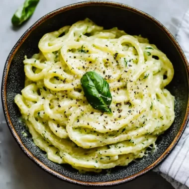 Creamy Zucchini Pasta
