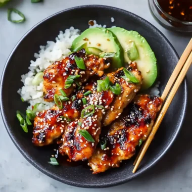 Savory Sticky Gochujang Chicken
