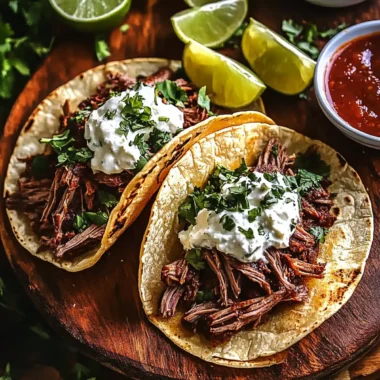 Crockpot Chuck Roast Tinga Tacos