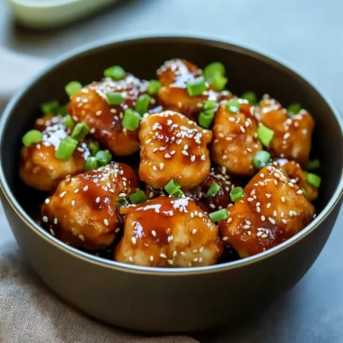 Savory Honey Sesame Instant Pot Chicken