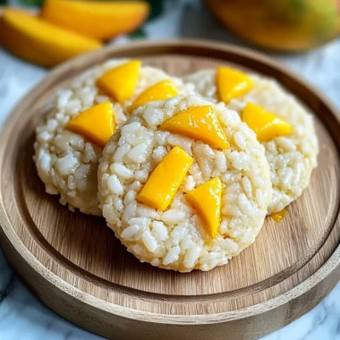 Mango Sticky Rice Cookies