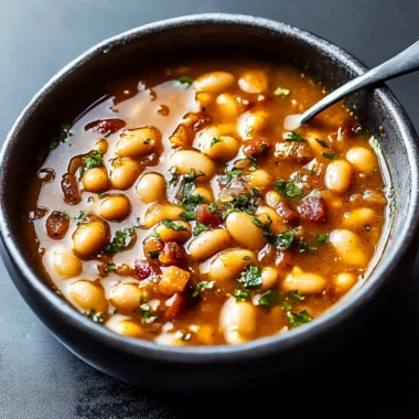 15-Minute Smoky Brothy Beans