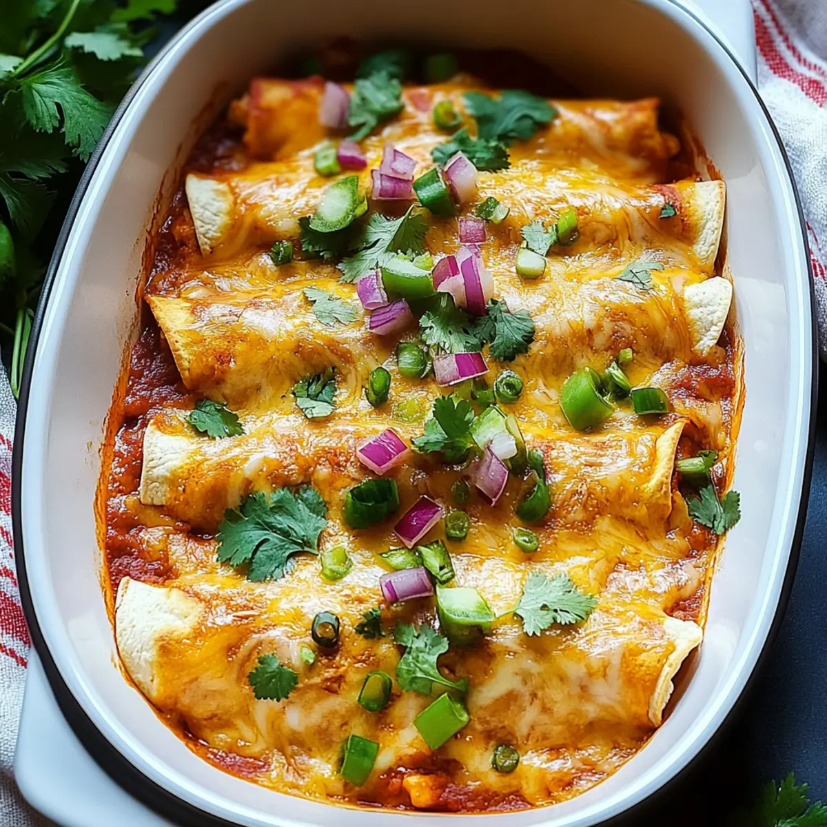 Butter Chicken Enchiladas