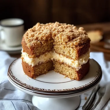 Brown Butter Coffee Crumb Cake