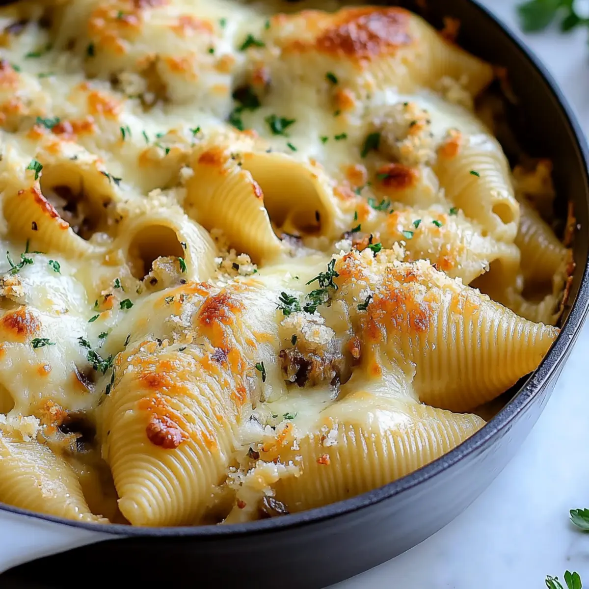 French Onion Stuffed Shells
