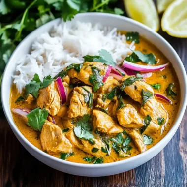 Slow Cooker Thai Basil Chicken Curry