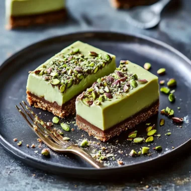 Pistachio Billionaire’s Slice