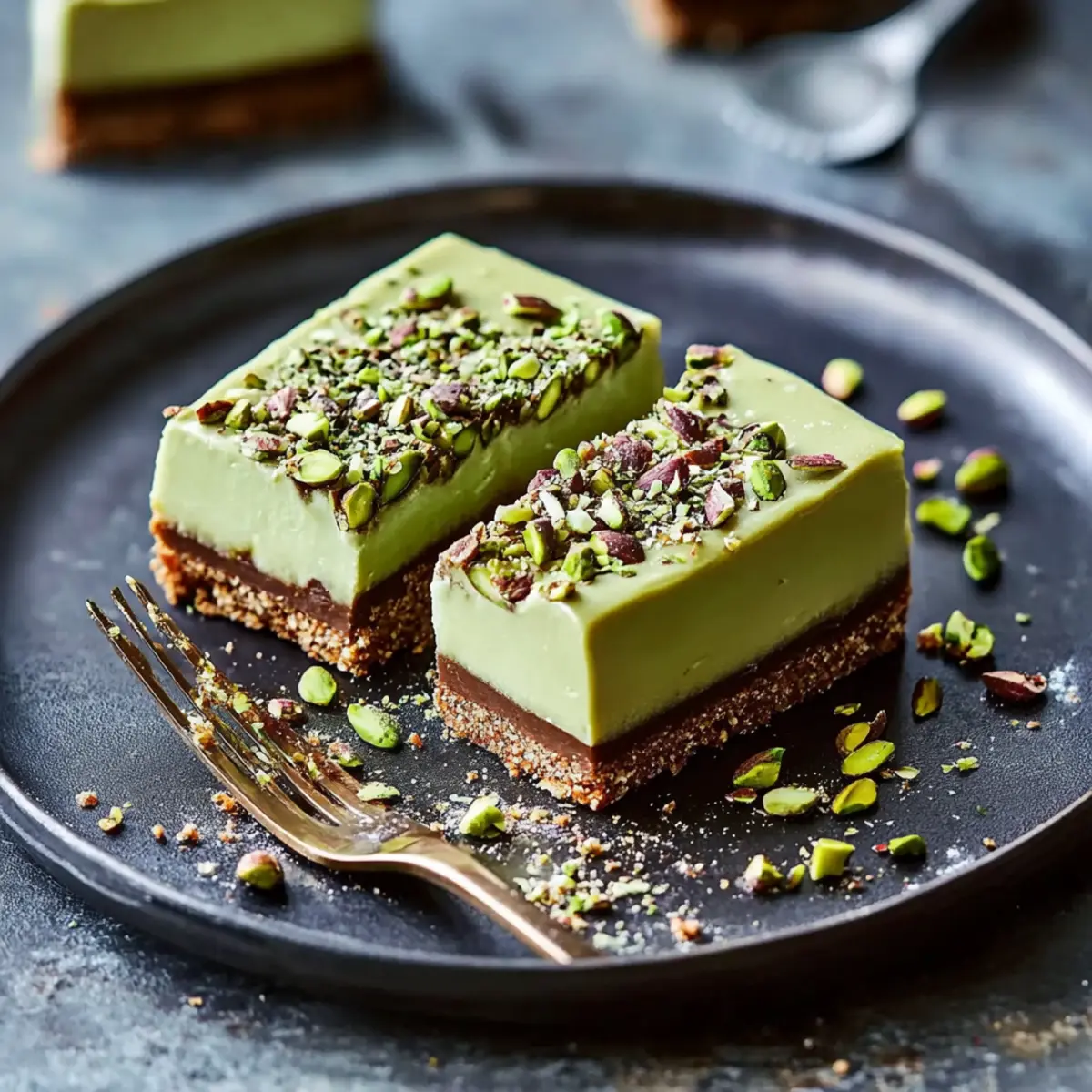 Pistachio Billionaire’s Slice