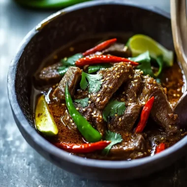 Burmese Chili Lamb with Cumin and Mustard Seeds