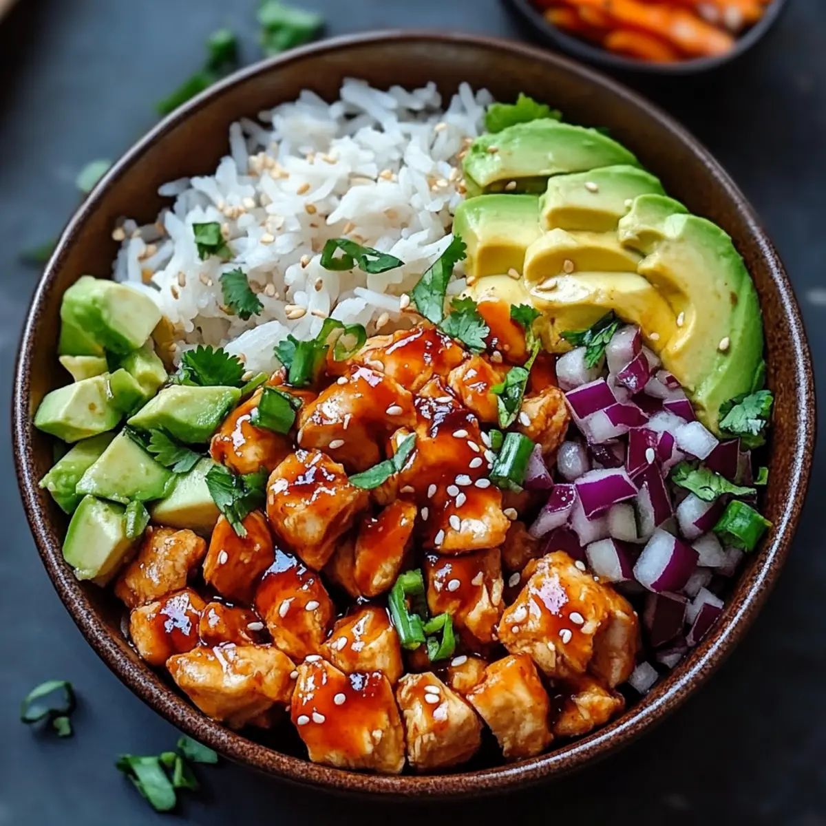 Savory Sweet Chili Chicken Bowl