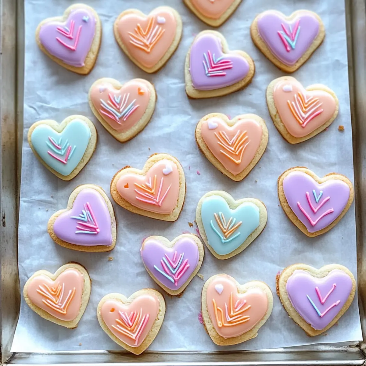 Conversation Heart Cookies